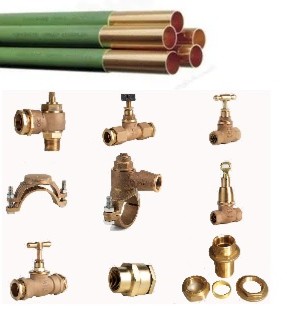COPPER PIPES & GUNMETAL FITTINGS